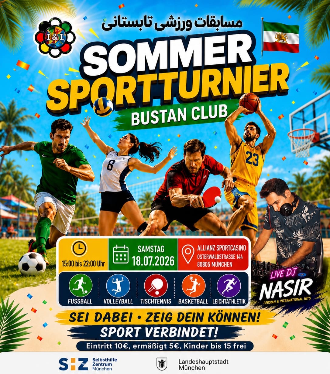 Sommer Sportturnier 2026 – Bustan Club
